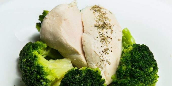cooked chicken breast for kefir diet