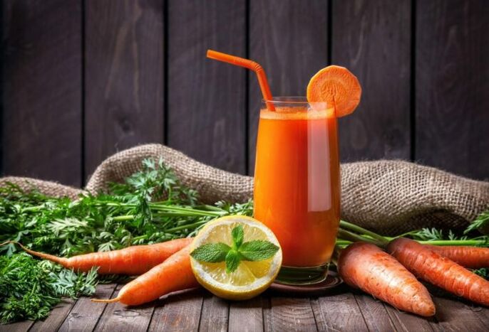 Carrot Juice for Second Blood Group Owners