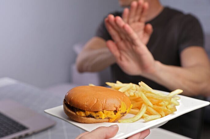 Refusal of Fast Food on a Blood Type Diet