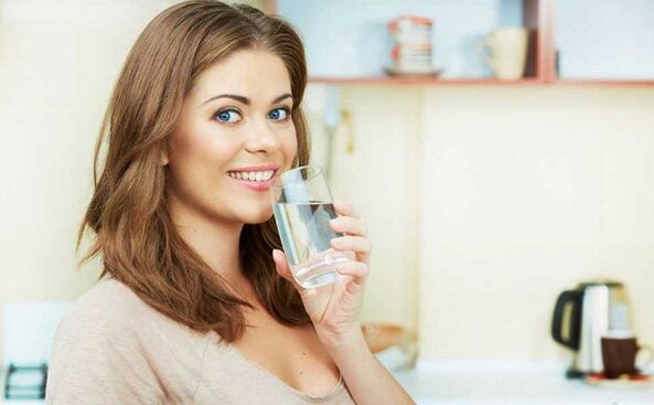 Drink water during the day